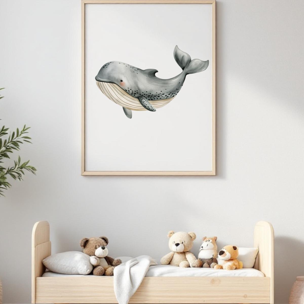 Buegelbild Wal Buegelbild Wal